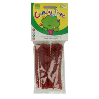 Candy Tree Candy Tree Cables de fresa bio 75 gramos