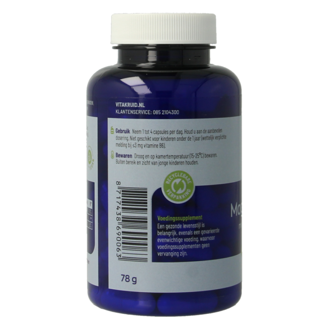Magnesium Taurate with Vitamin B6 (P-5-P) 90 Vegetarian Capsules