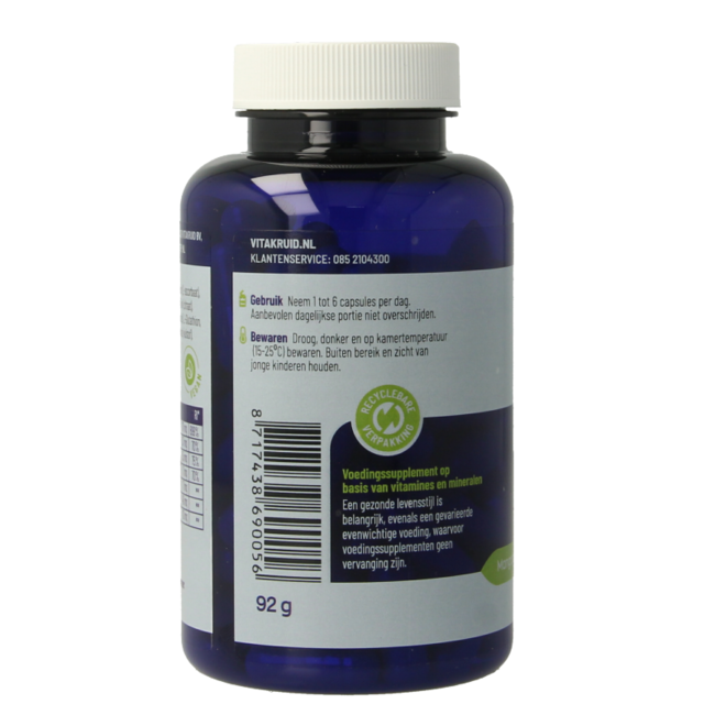 Buffered Vitamin C with, among others, Zinc OPC Quercetin 90 Vegetarian capsules