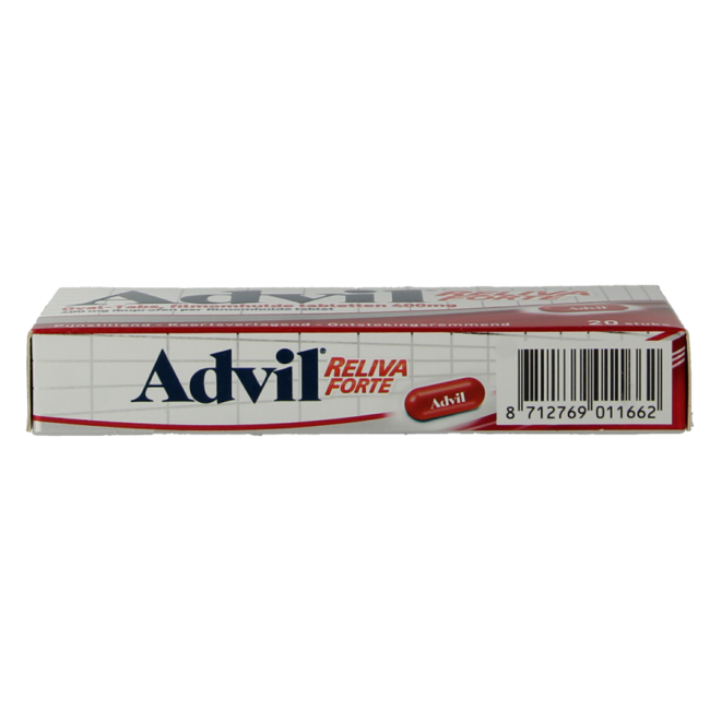 Reliva forte 400 mg, blíster de 20 grageas