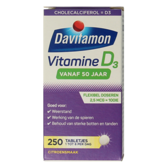 Davitamon Vitamin D 50+ 250 Tabletten