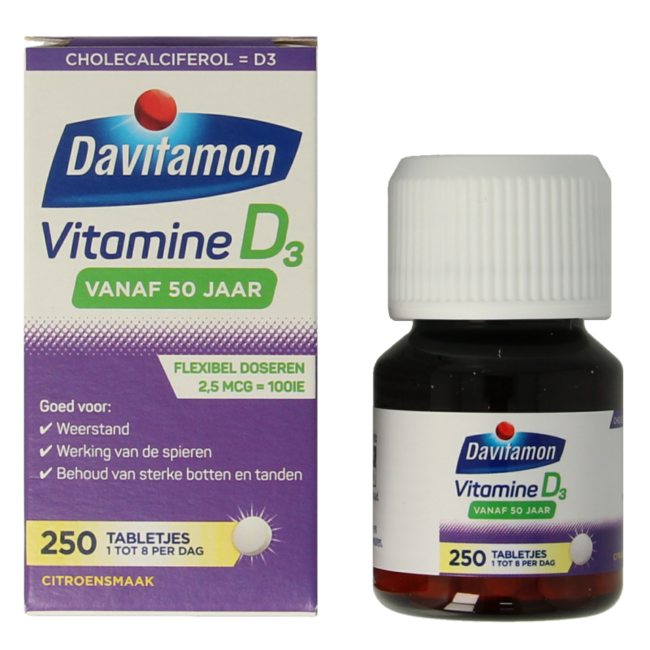 Vitamin D 50+ 250 Tabletten