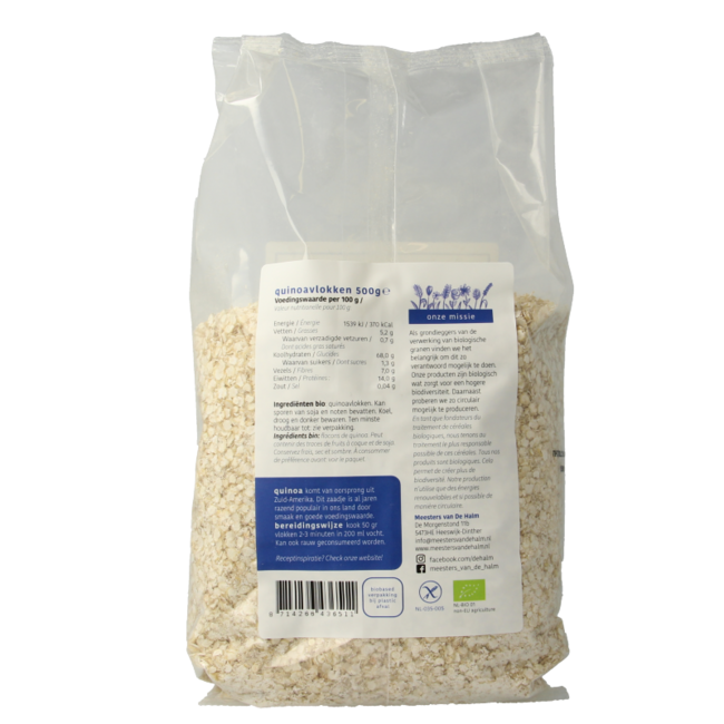 Copos de quinoa bio 500 gramos