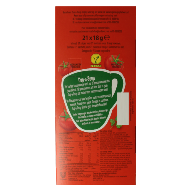 Soupe à la tomate 21 sachets