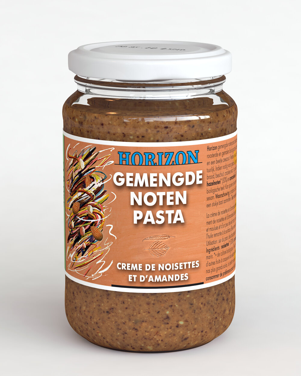 Horizon Crema di Frutta Secca Mista Biologica con Sale Marino 350 Grammi
