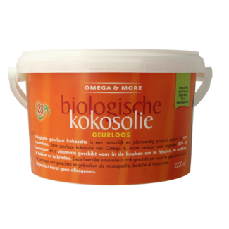 Kokosolie geurloos bio 2220 Milliliter