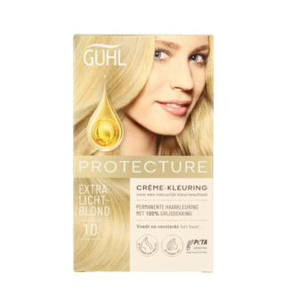 Guhl Guhl Beschermende cremekleur 10 extra lichtblond  1 Set