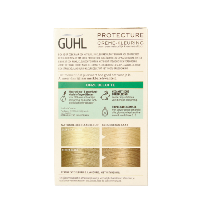 Guhl Beschermende cremekleur 10 extra lichtblond  1 Set