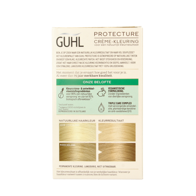 Guhl Schützende Creme-Coloration 10 extra hellblond 1 Set