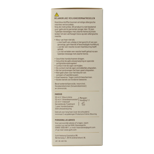 Guhl Tinta Crema Protettiva 8 Biondo Chiaro 1 Set