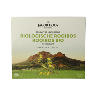 Jacob Hooy Té rooibos en bolsitas bio 80 bolsitas