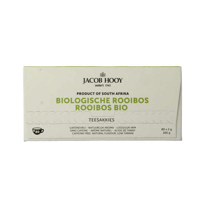 Torebki herbaty Rooibos bio, 80 sztuk