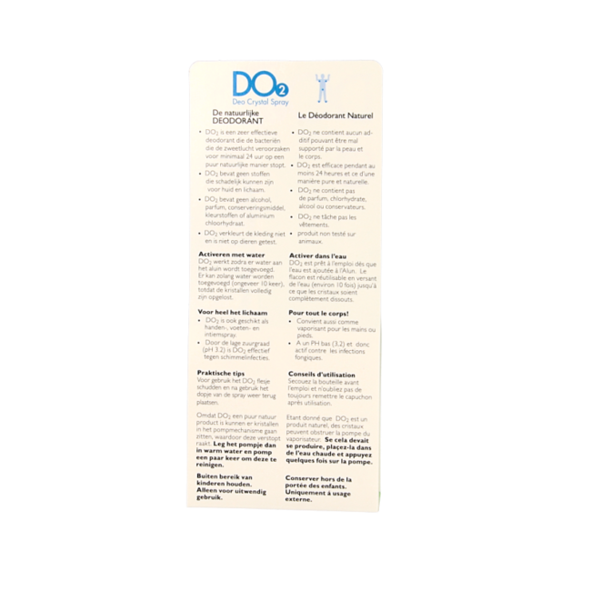 Deodorante Spray DO2 40 Millilitri