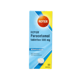 Roter Paracetamol 500mg 50 Comprimidos