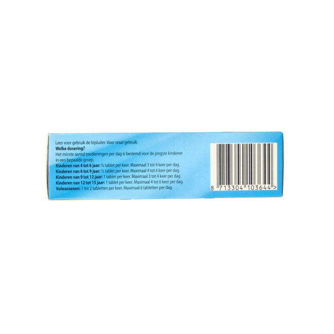 Paracetamol 500mg 50 Comprimidos