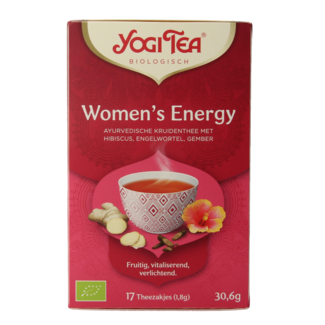 Yogi Tea Energía Bio para Mujer Yogi Tea, 17 Bolsitas