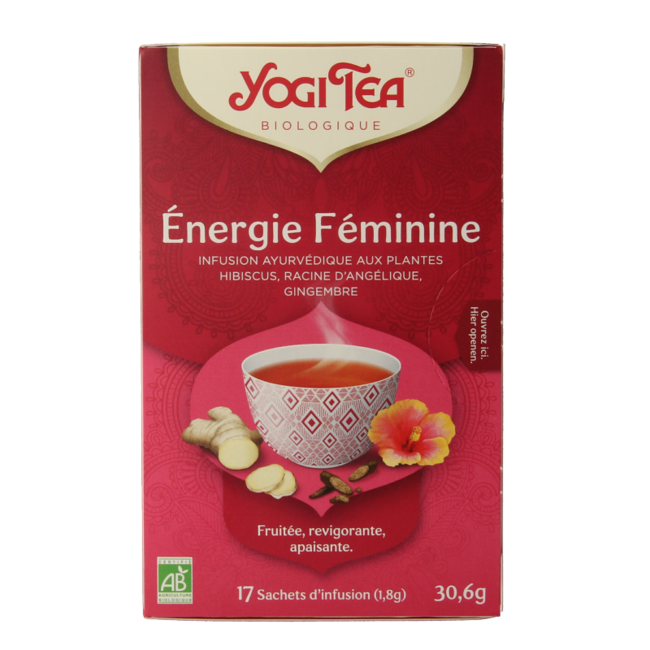 Yogi Tea Énergie de la Femme Bio 17 Sachets