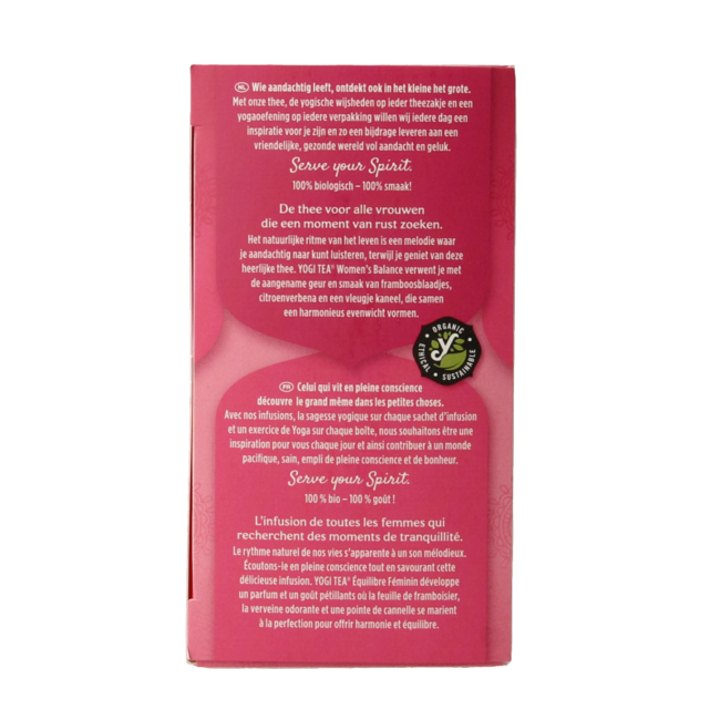 Yogi Tea Women's Balance Bio 17 bolsitas