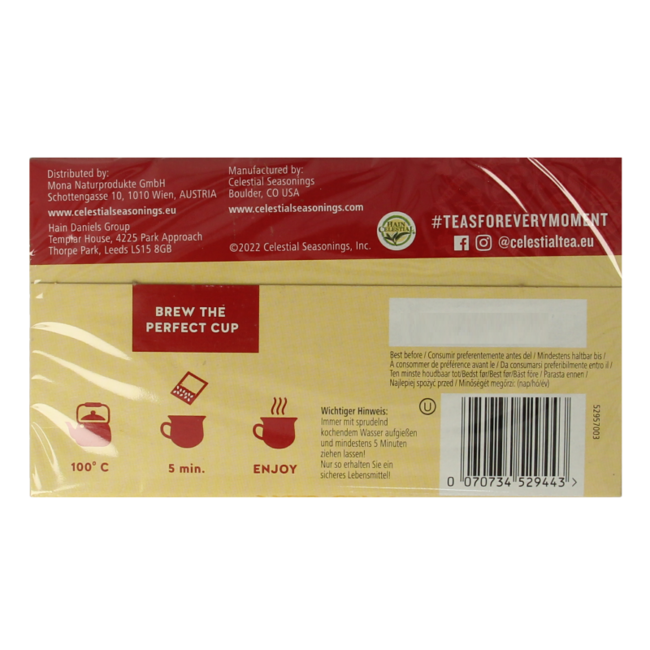 Rooibos vainilla 20 bolsitas