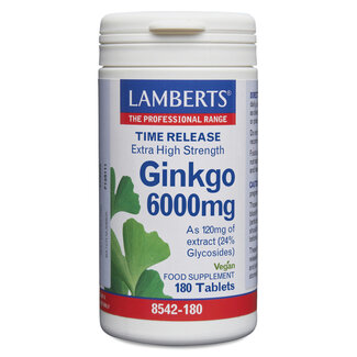 Lamberts Ginkgo 6000 180 Tablets