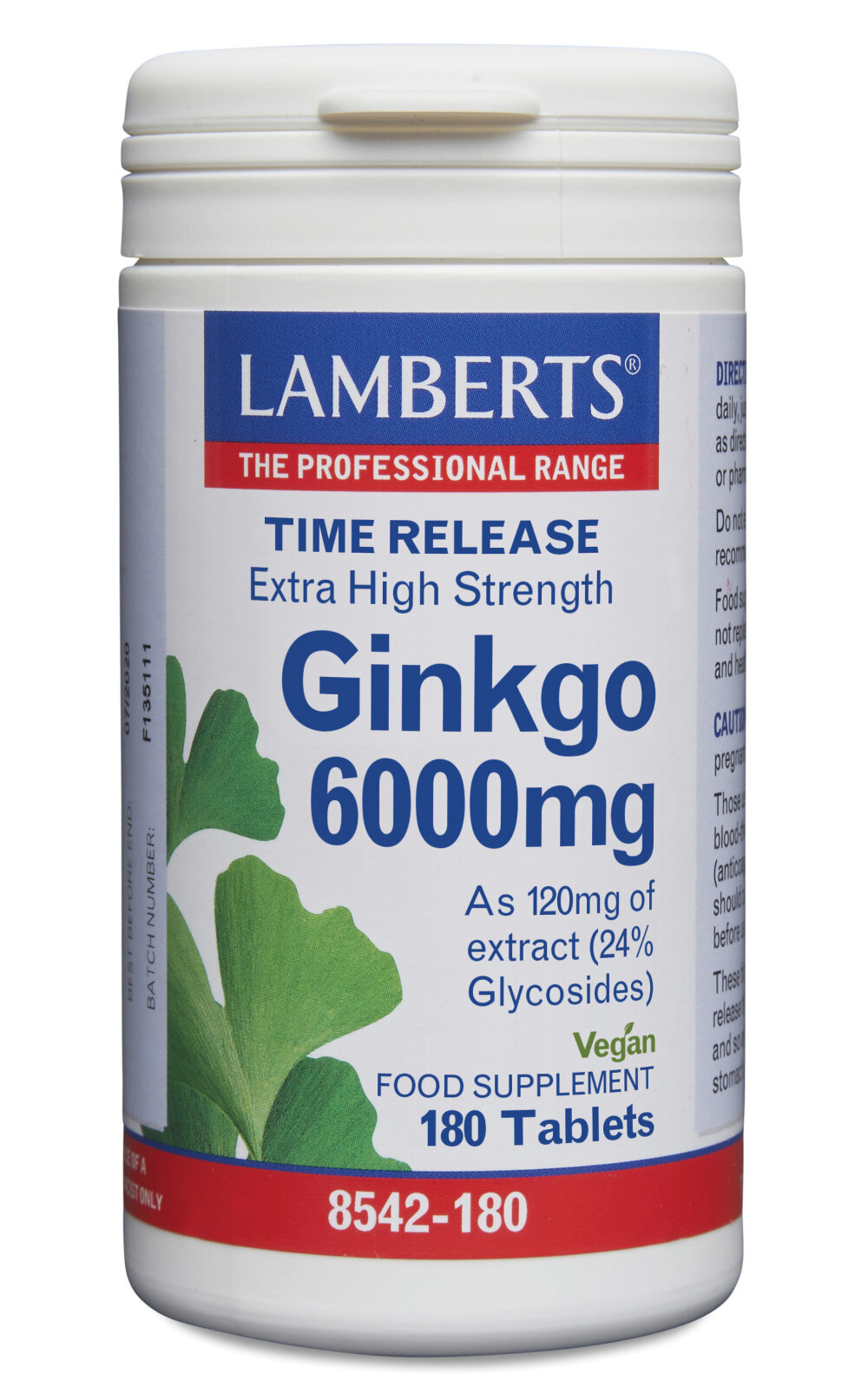 Lamberts Ginkgo 6000 | Supporto Cognitivo e Circolatorio
