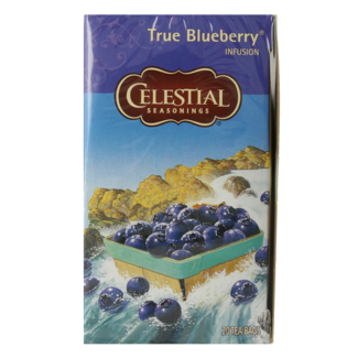 Celestial Season Té de hierbas True blueberry 20 bolsitas