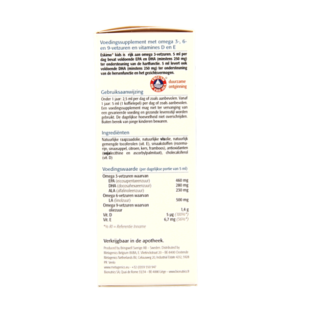 Metagenics Eskimo 3 enfants tutti frutti 105 Millilitres