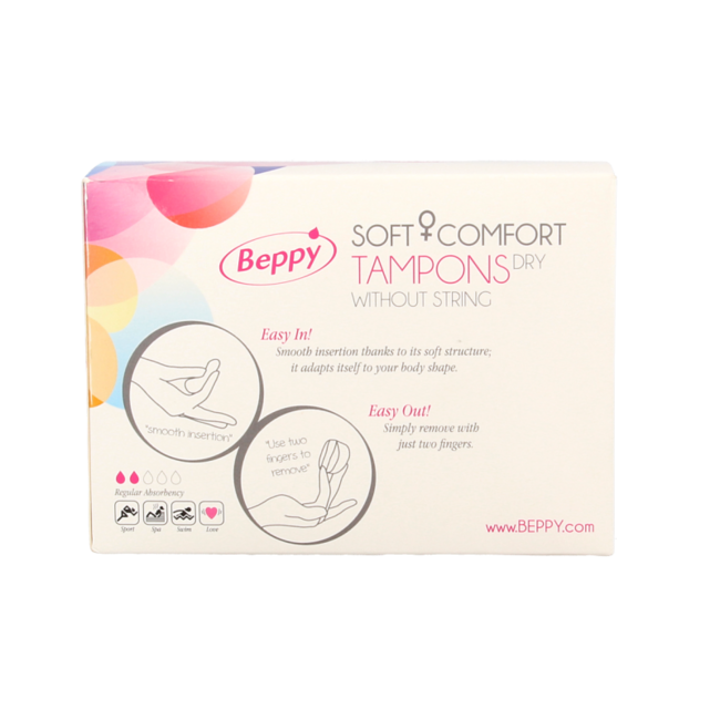 Beppy Soft+ Komfort-Tampons dry 8 Stück