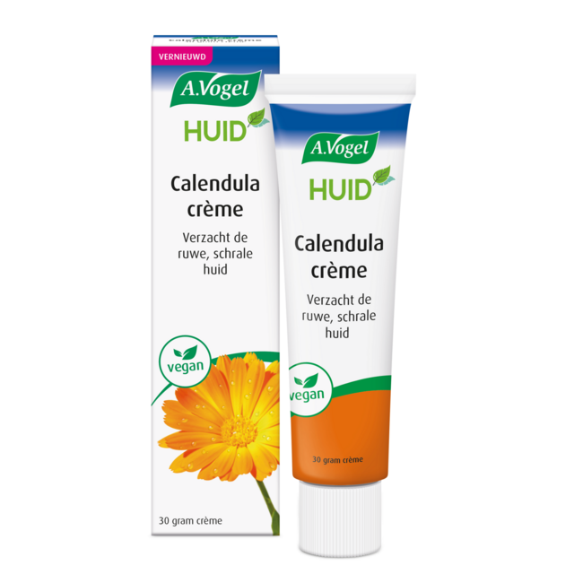 A Vogel Calendula schrale huid creme 30 Gram