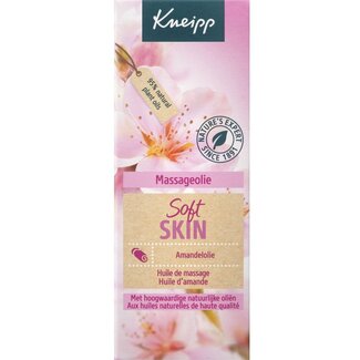 Kneipp Huile de massage Soft Skin à l'huile d'amande douce 100 ml