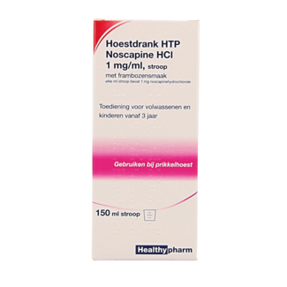 Healthypharm Jarabe para la tos Noscapina 150 mililitros