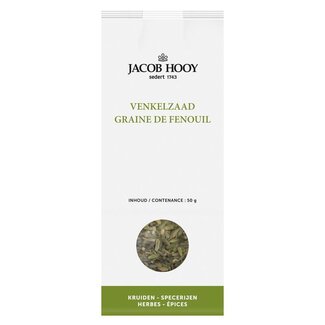 Jacob Hooy Fennel Seeds 50 Gram