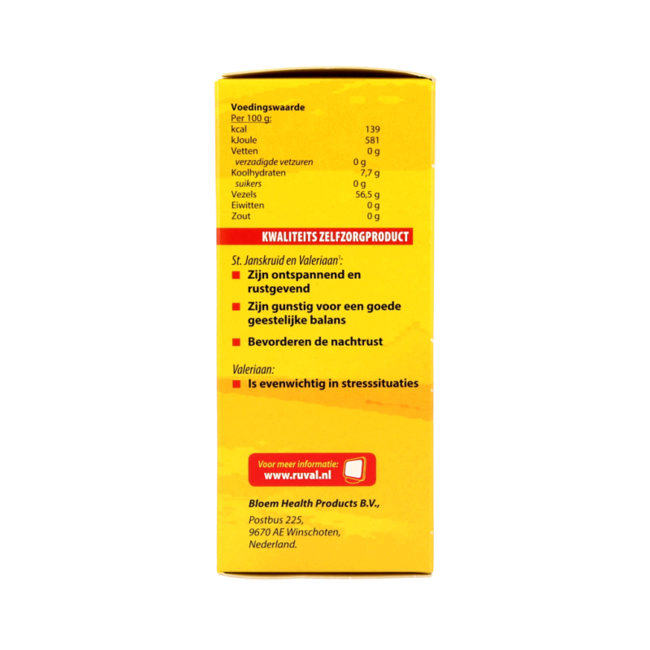 Bloem Ruval avec millepertuis 100 Capsules