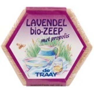 de Traay Lavender/propolis soap organic 100 Gram