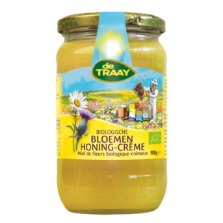 de Traay Miel de flores en crema bio 900 gramos