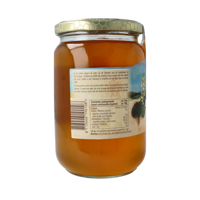 de Traay Lindenhonig Creme 900 Gramm