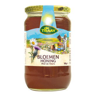 de Traay Creamed flower honey 900 Gram