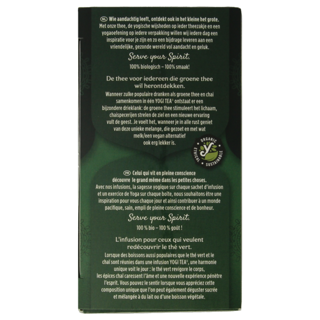 Green chai bio 17 Zakjes