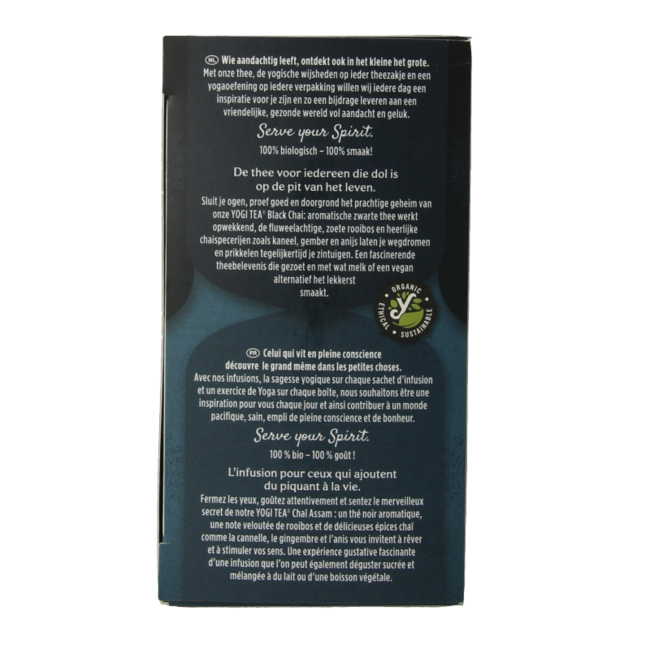 Black chai organic 17 bags