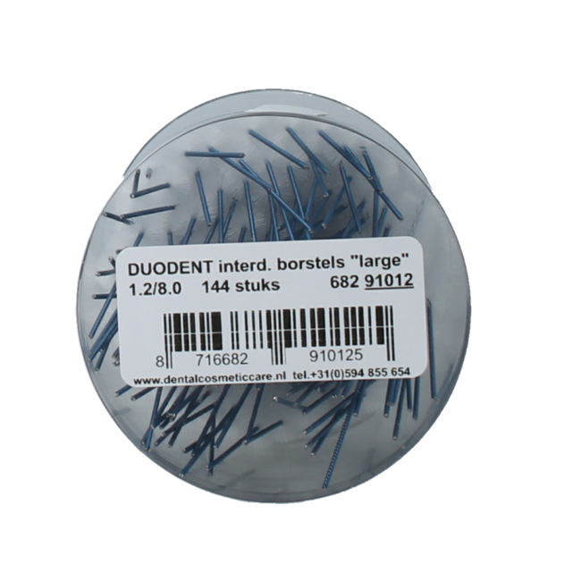 Duodent Interdentaal borstel large 1.2  144 Stuks
