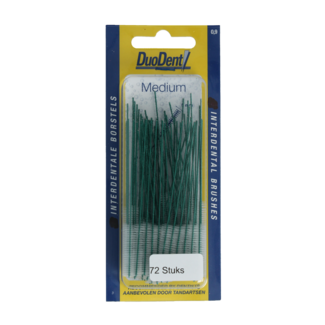 Duodent Duodent Interdental brush medium 0.9 72 pieces