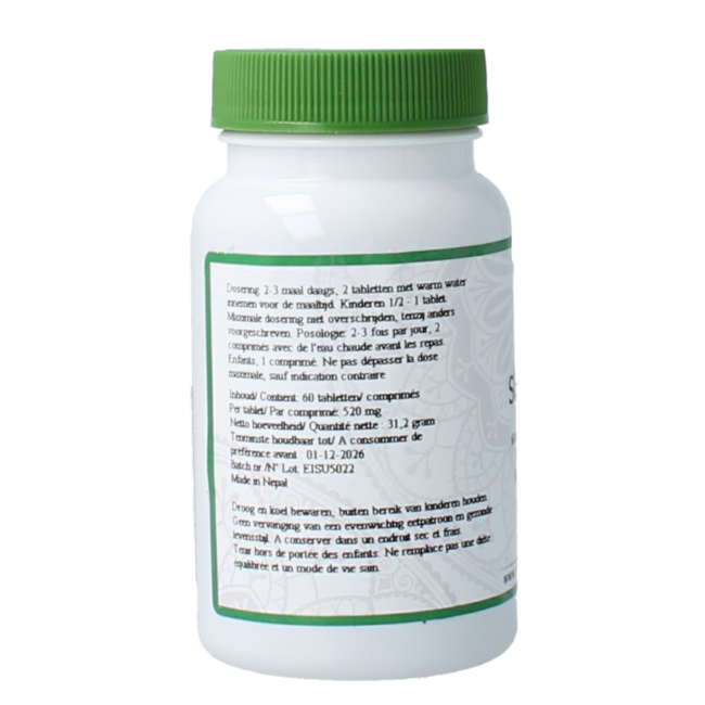Surya Shita ras 60,00 comprimidos