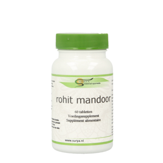 Surya Surya Rohit mandoor 60,00 comprimidos