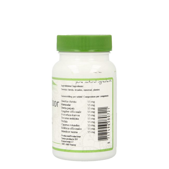 Surya Rohit mandoor 60 Tabletten