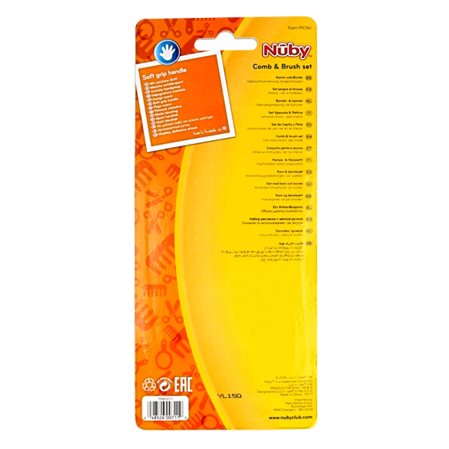 Nûby Comb & Brush Set (1 Set)