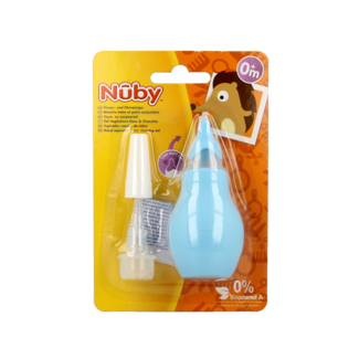 Nuby Aspiratore Nasale e Pulisci Orecchie 1 Pezzo