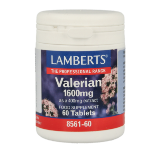 Lamberts Valeriaan 1600mg  60 Tabletten