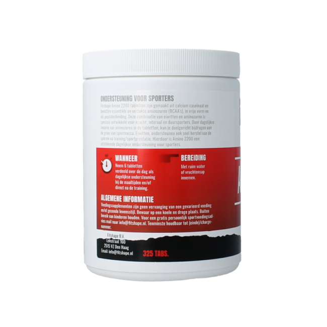 Fitshape Amino 2200 325 comprimidos