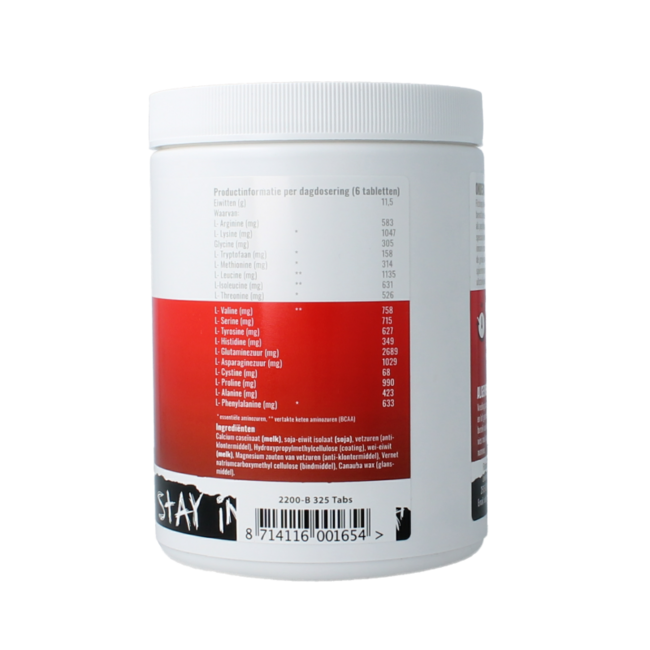 Fitshape Amino 2200 325 comprimidos