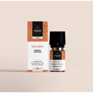 Volatile Aceite esencial de jengibre Volatile 10 ml
